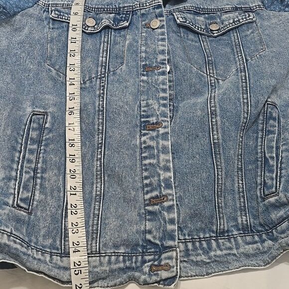 Anthropologie Avec Les Filles Jean Jacket L - Picture 7 of 10